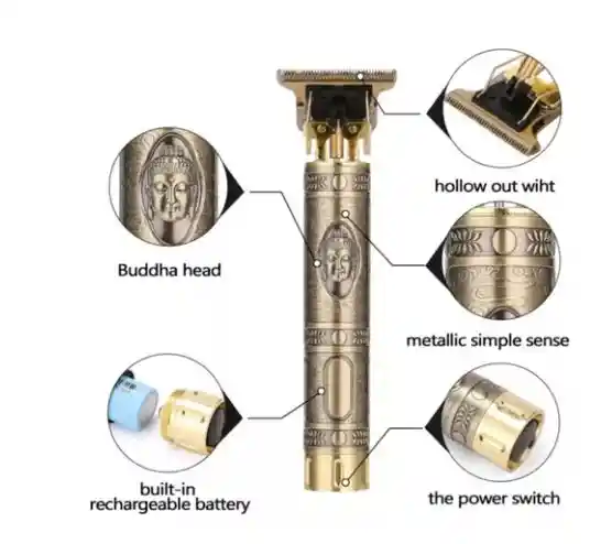 Máquina Patillera Recargable Eléctrica Barbera Buda T99