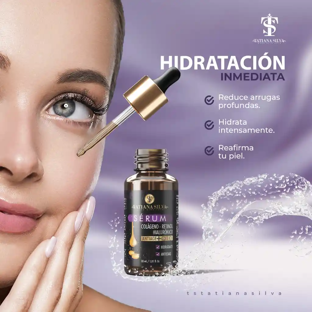 Serum Ts Colageno - Retinol - Acido Hialuronico