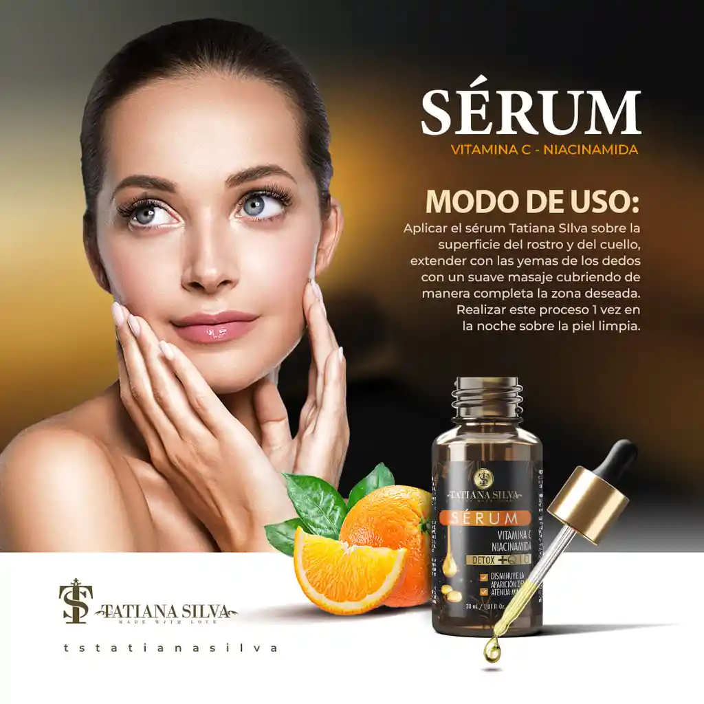 Serum Ts Vitamina C - Niacinamida 3oml