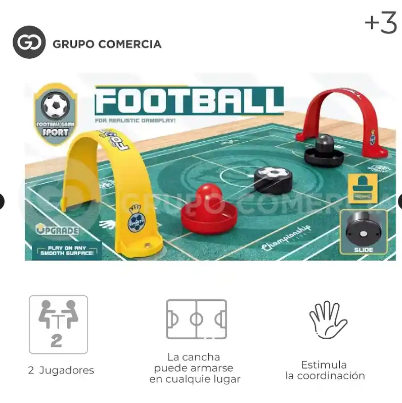 Futbolín Estilo Hockey De Mesa Divertido Juego Familiar