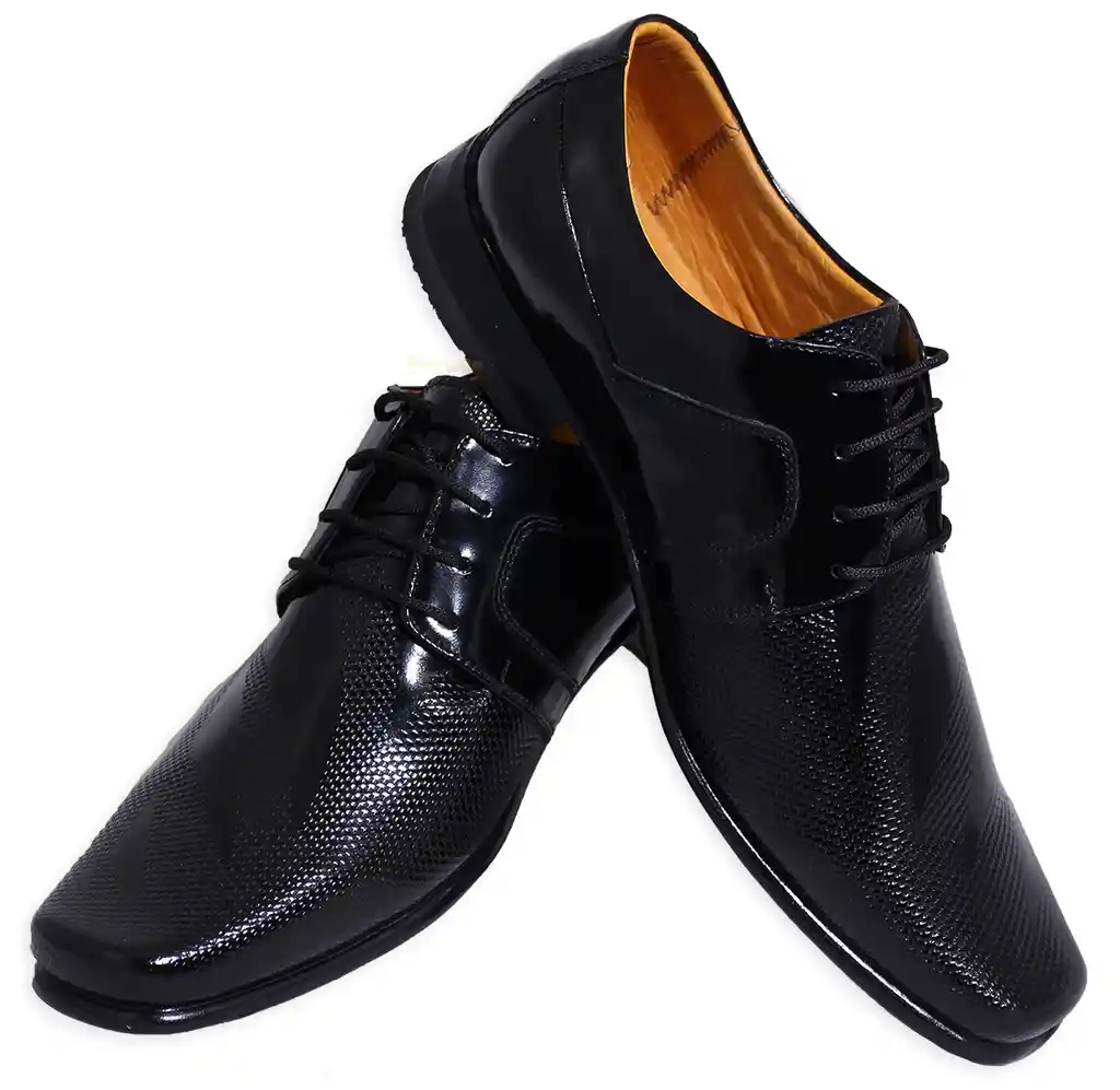 #38 Zapato Cuero Hombre Amarrar