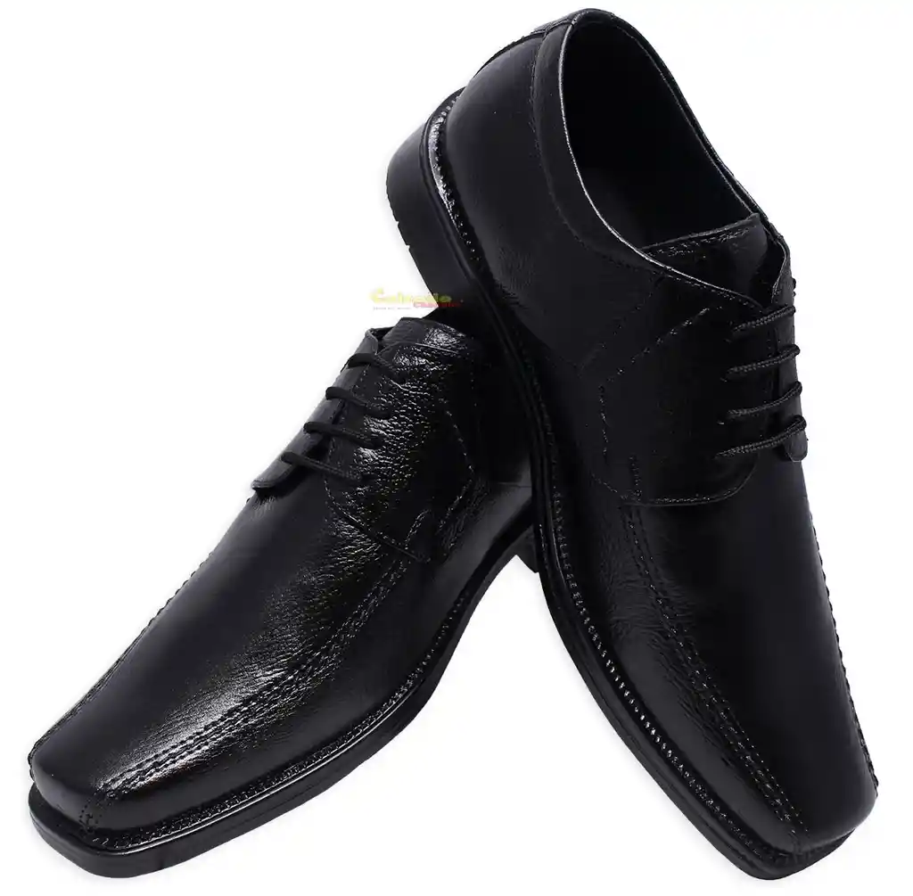 #38 Zapato Cuero Amarrar
