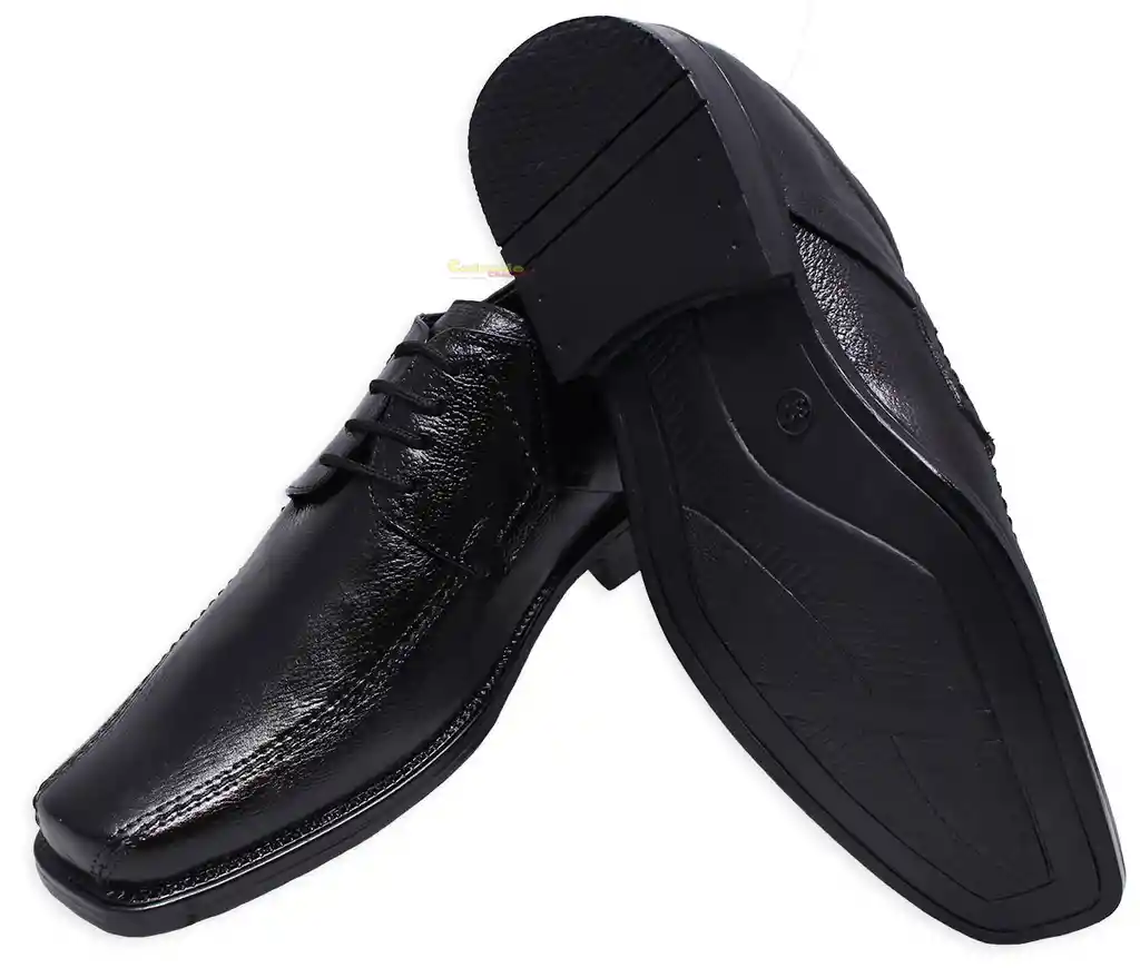 #38 Zapato Cuero Amarrar
