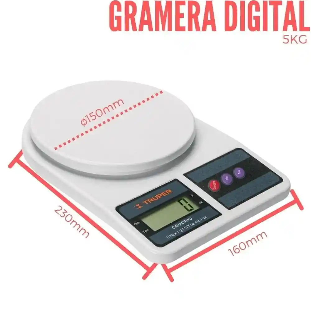 Gramera Digital 10kg