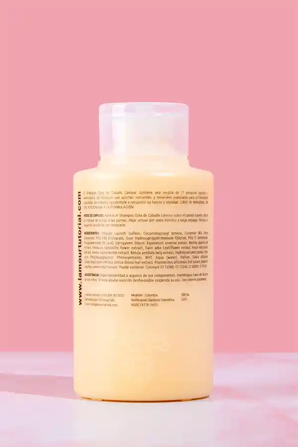 Shampoo Cola De Caballo 500 Ml L'amour Tutorial