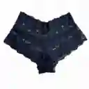 Talla M Panty De Encaje Cachetero Sofia Negra