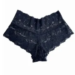 Talla M Panty De Encaje Cachetero Sofia Negra