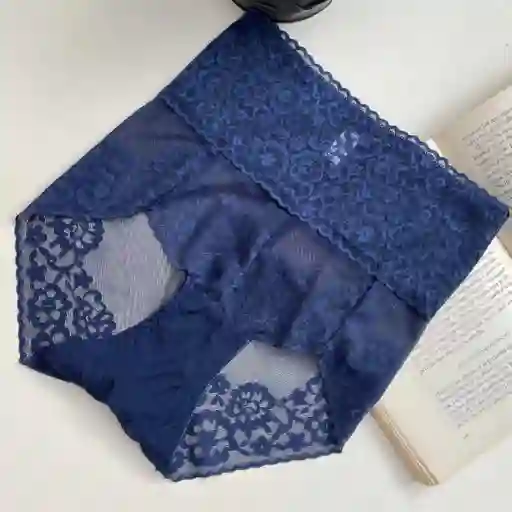 Talla M Panty Leticia Azul