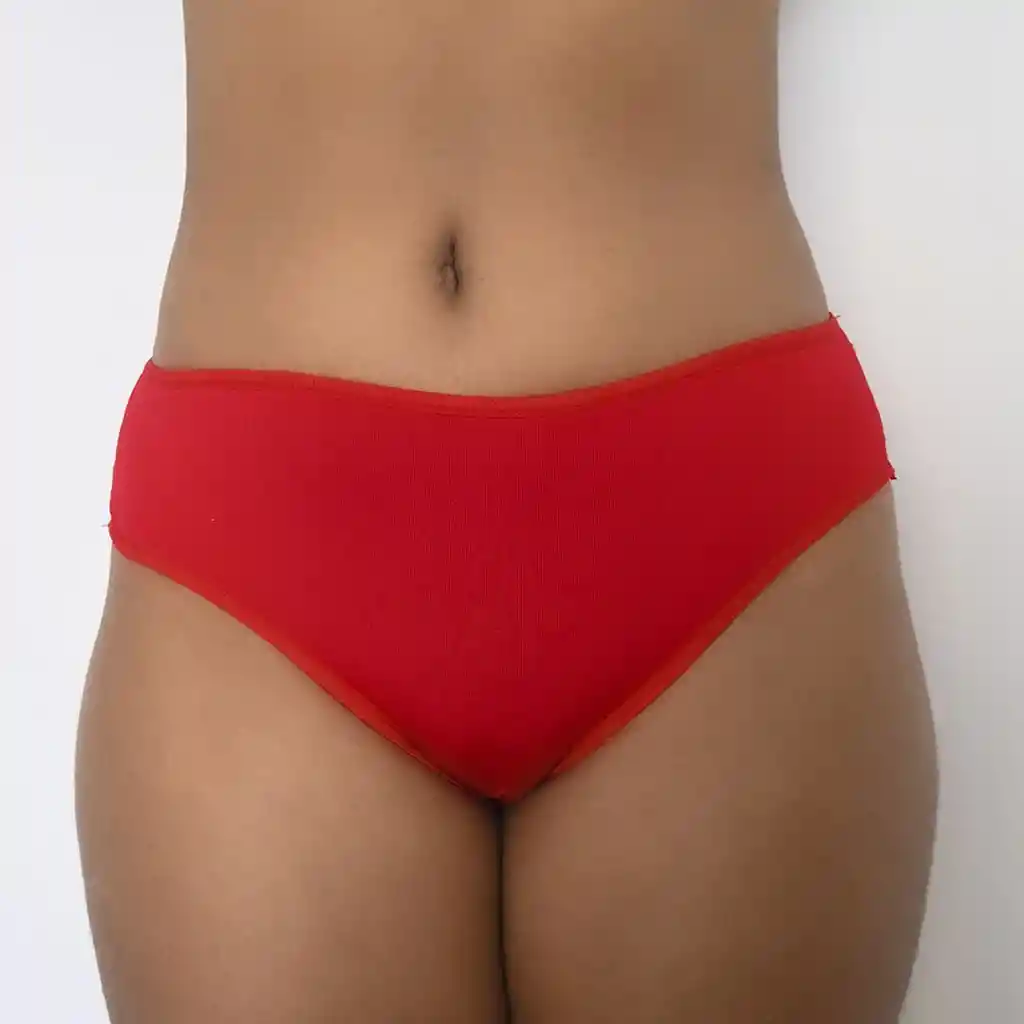 Talla Xl Panty De Encaje Hipster Emma Roja