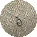Cadena Mas Dije Ovalado Milagrosa Laminilla Oro Plata 925