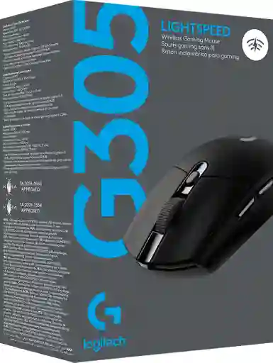 Logitech Mouse Gamer G305 Inalambrico Color Negro