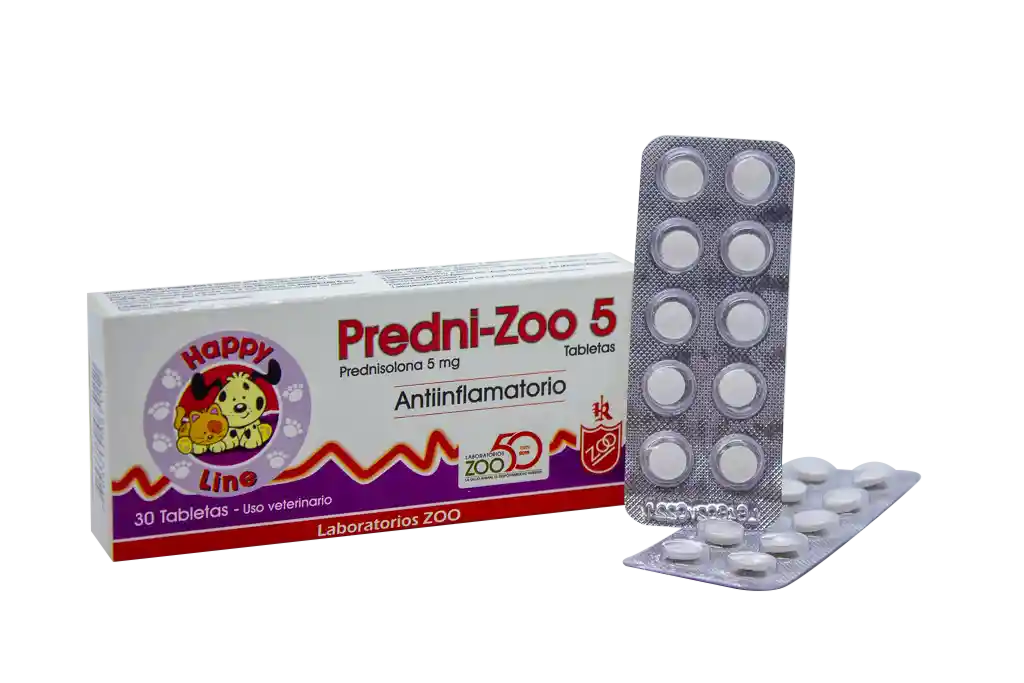 Predni-zoo 5 Mg Blister 10 Tabletas