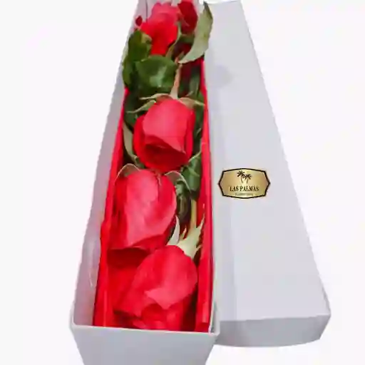 Caja De Rosas X3 Para Regalar