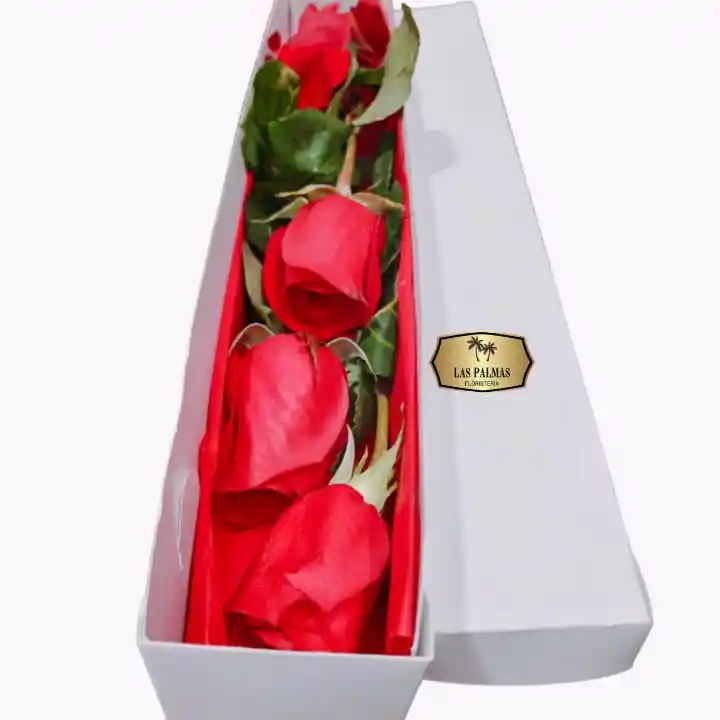 Caja De Rosas X3 Para Regalar