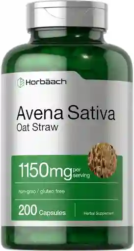 Horbaach Extracto De Avena Sativa 1150 Mg 200 Capsulas