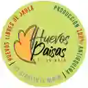 Huevos Paisas El Aviario X 30 - Gallinas Libres De Jaula