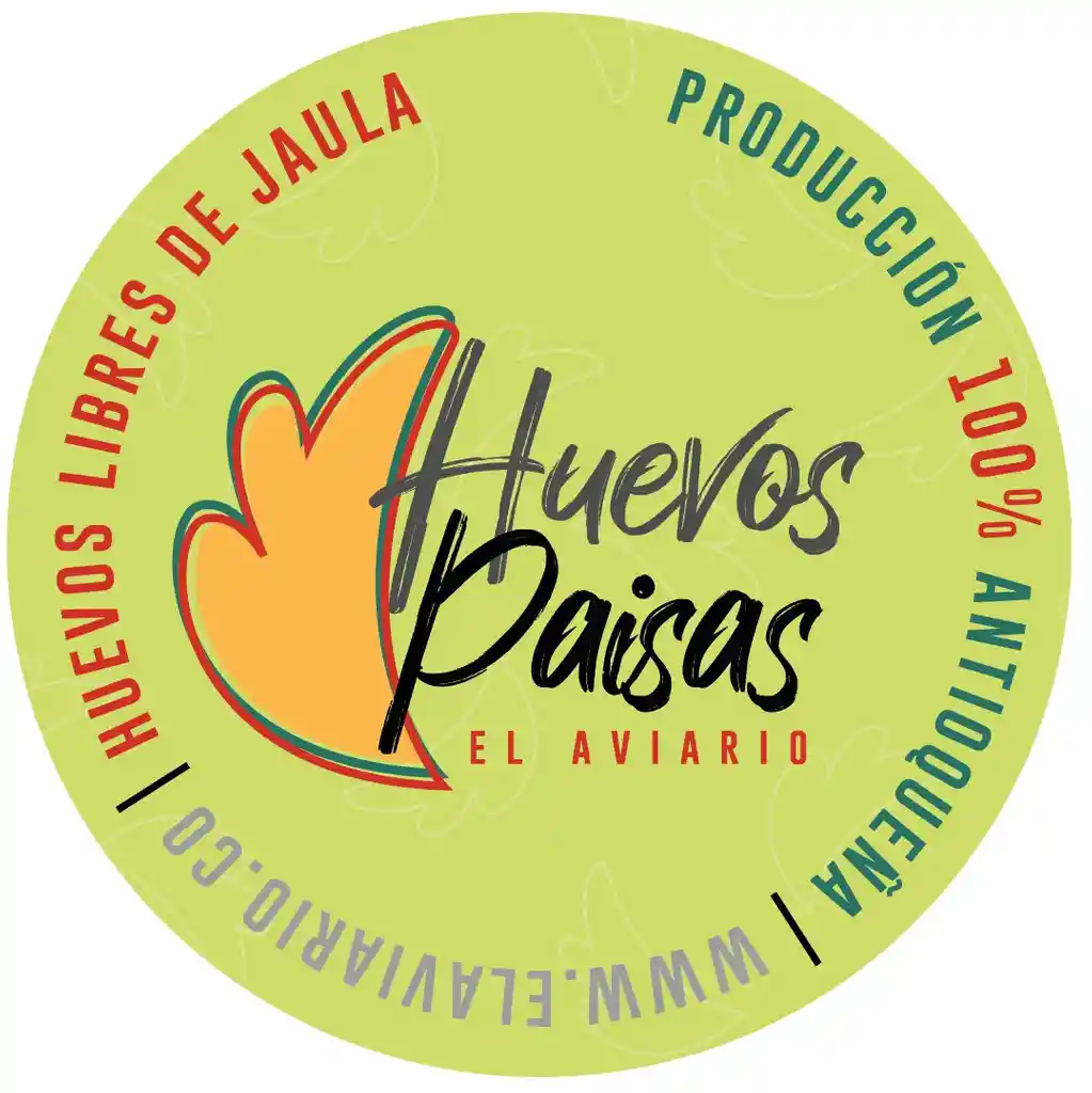 Huevos Paisas El Aviario X 30 - Gallinas Libres De Jaula