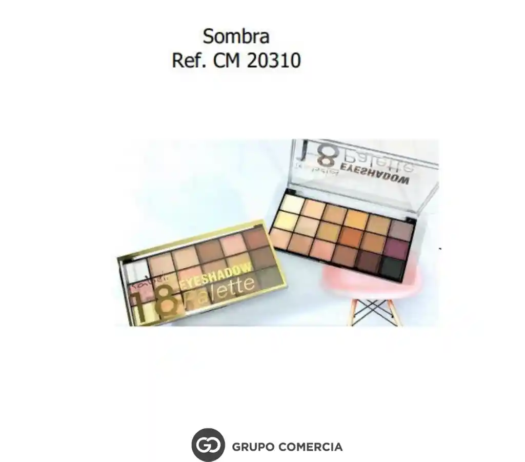 Paleta Eyes Hadow De Sombras 18 Tonos Pasteles