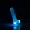 Dildo Luminoso Consolador Realista Con Ventosa Nebula Con Luces