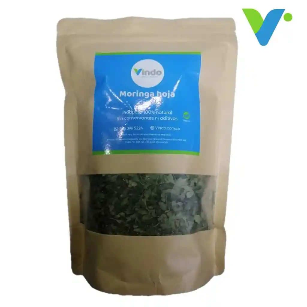 Hojas De Moringa Natural 100 Gr Vindo