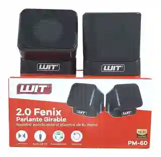 Parlantes Para Pc Girables Wit / Bocinas Para Pc Y Portatil