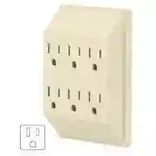 Multitoma Toma Multiple Para Toma Doble 2x6 Regleta