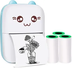 Mini Impresora De Bolsillo Para Niños Portatil Termica