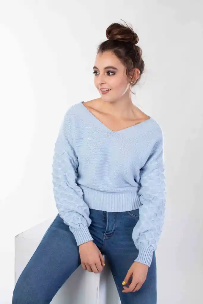 Sweater Dan Azul Celeste