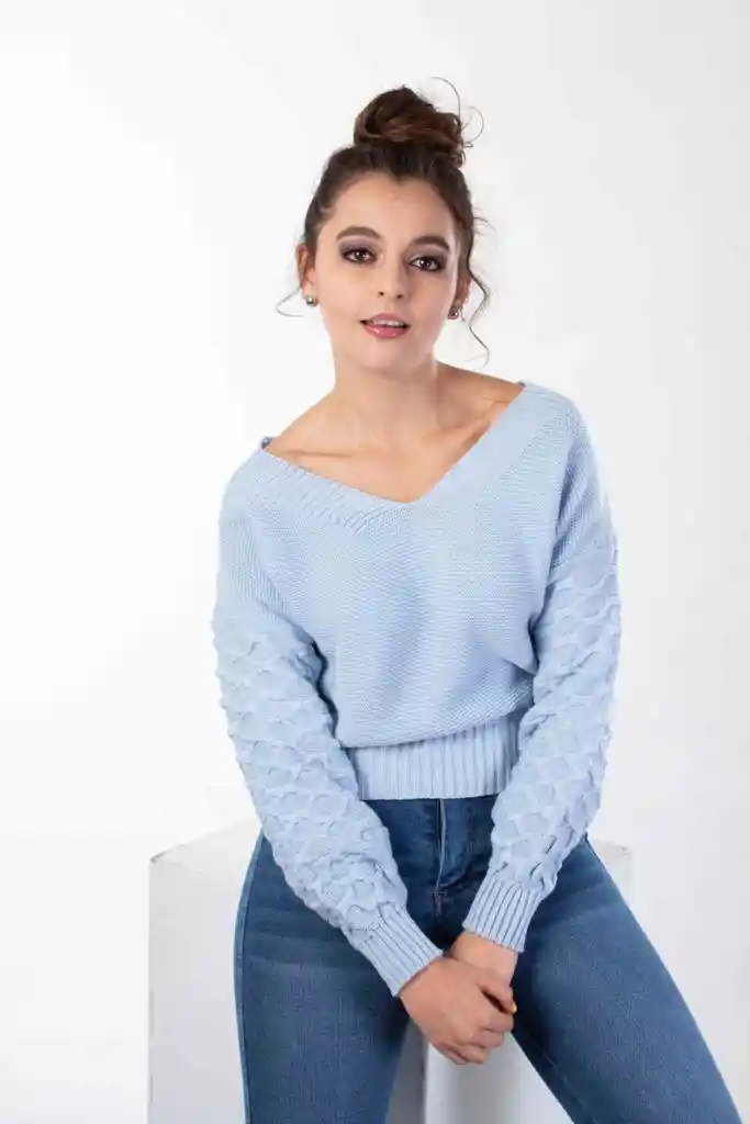 Sweater Dan Azul Celeste