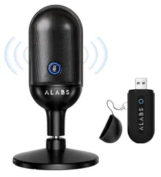 Mini Microfono Inalambrico Alabs | 8 Hrs | Receptor Y Cable