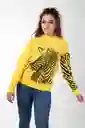 Sweater Cebra Amarillo