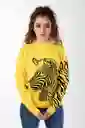 Sweater Cebra Amarillo