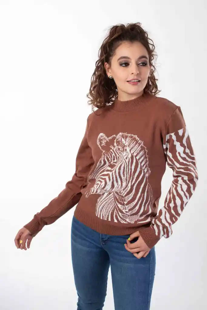 Sweater Cebra Café