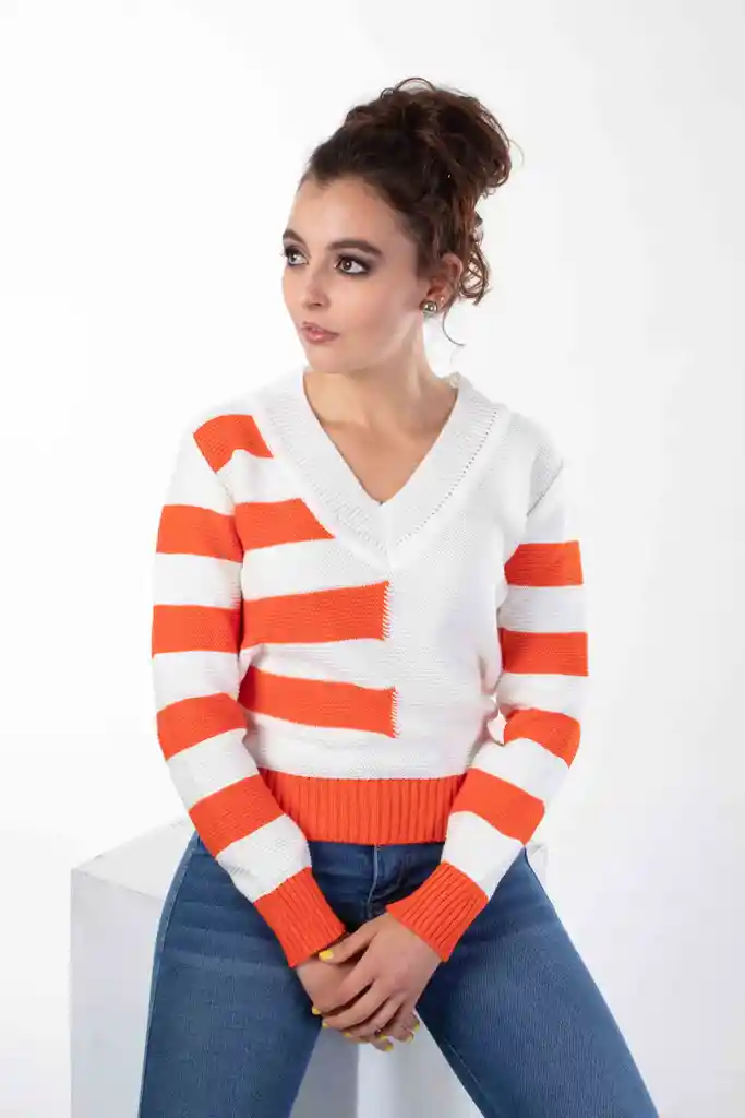 Sweater Noruega Naranja