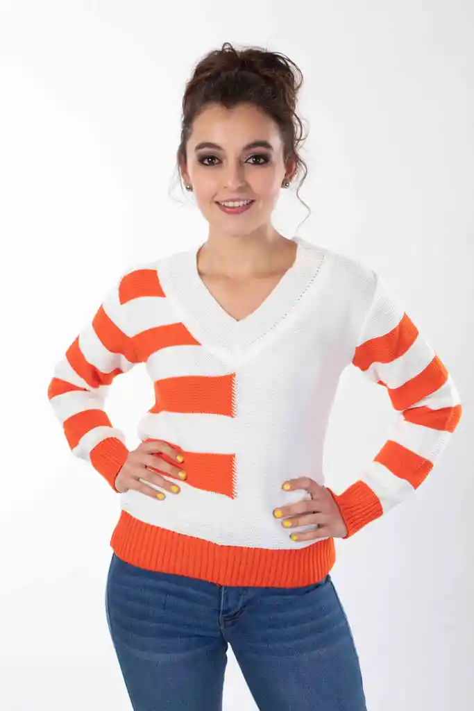 Sweater Noruega Naranja