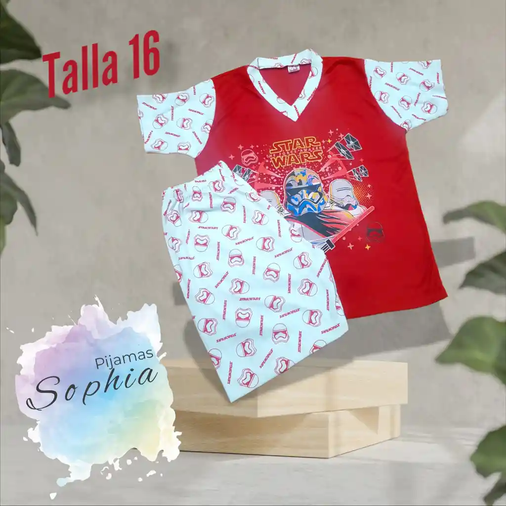 Pijama Niño Talla 16