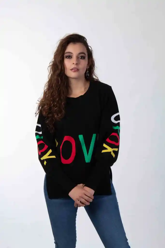 Sweater Love Negro