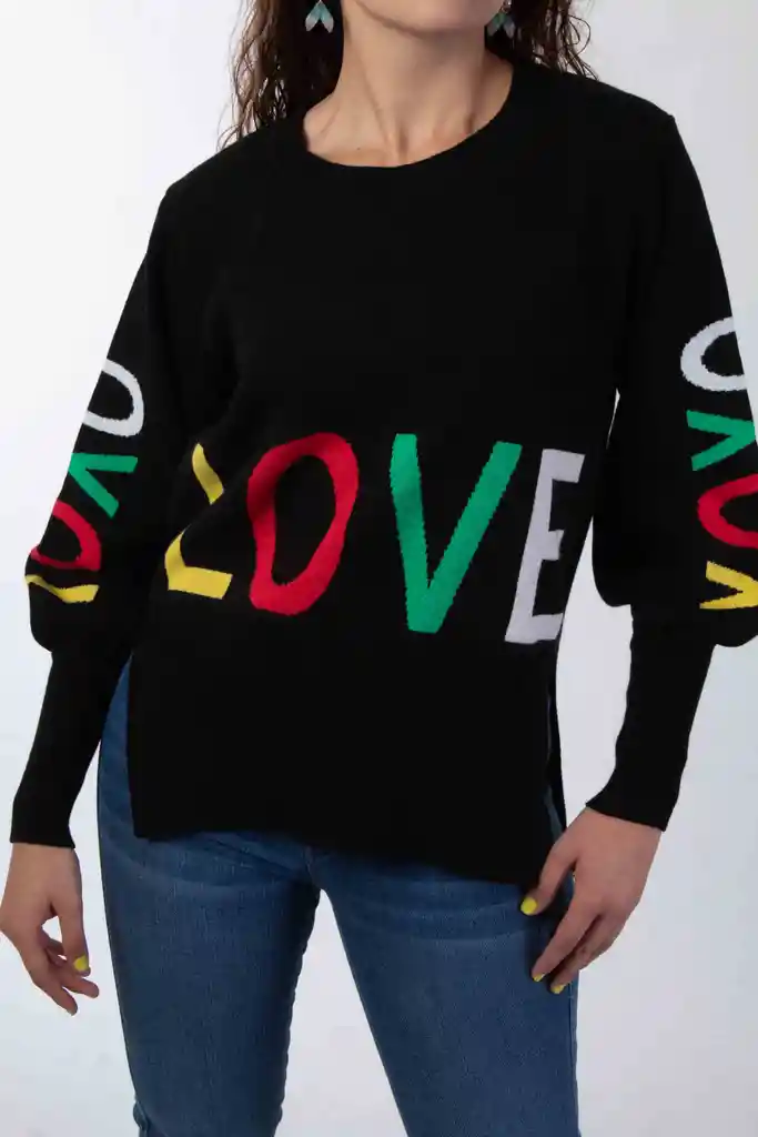 Sweater Love Negro