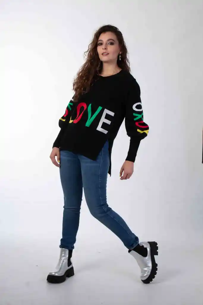 Sweater Love Negro