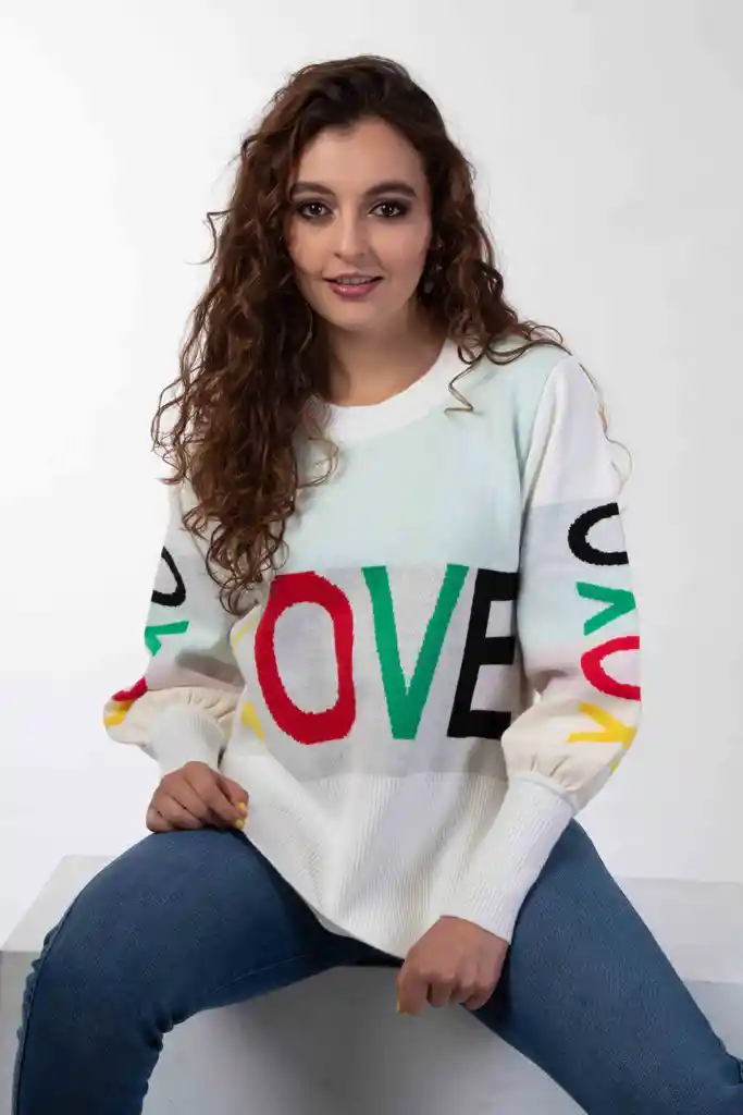 Sweater Love Marfil