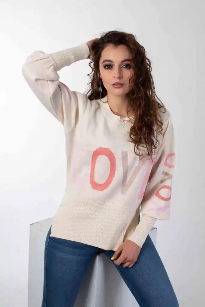 Sweater Love Palo De Rosa