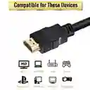Hdmi 4k 3d Full Hd 2 Metros Original Hd