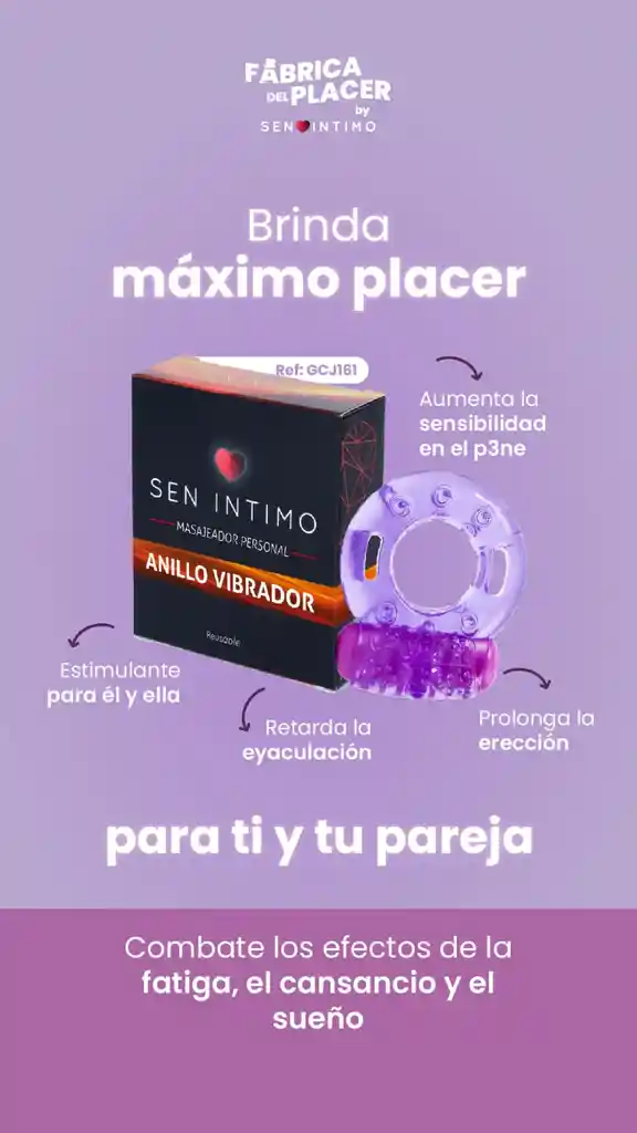 Anillo Vibrador Sen Intimo