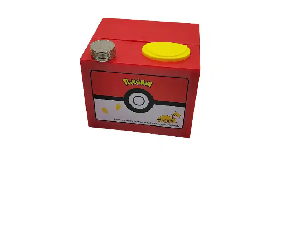 Alcancia Pokemon Roba Monedas