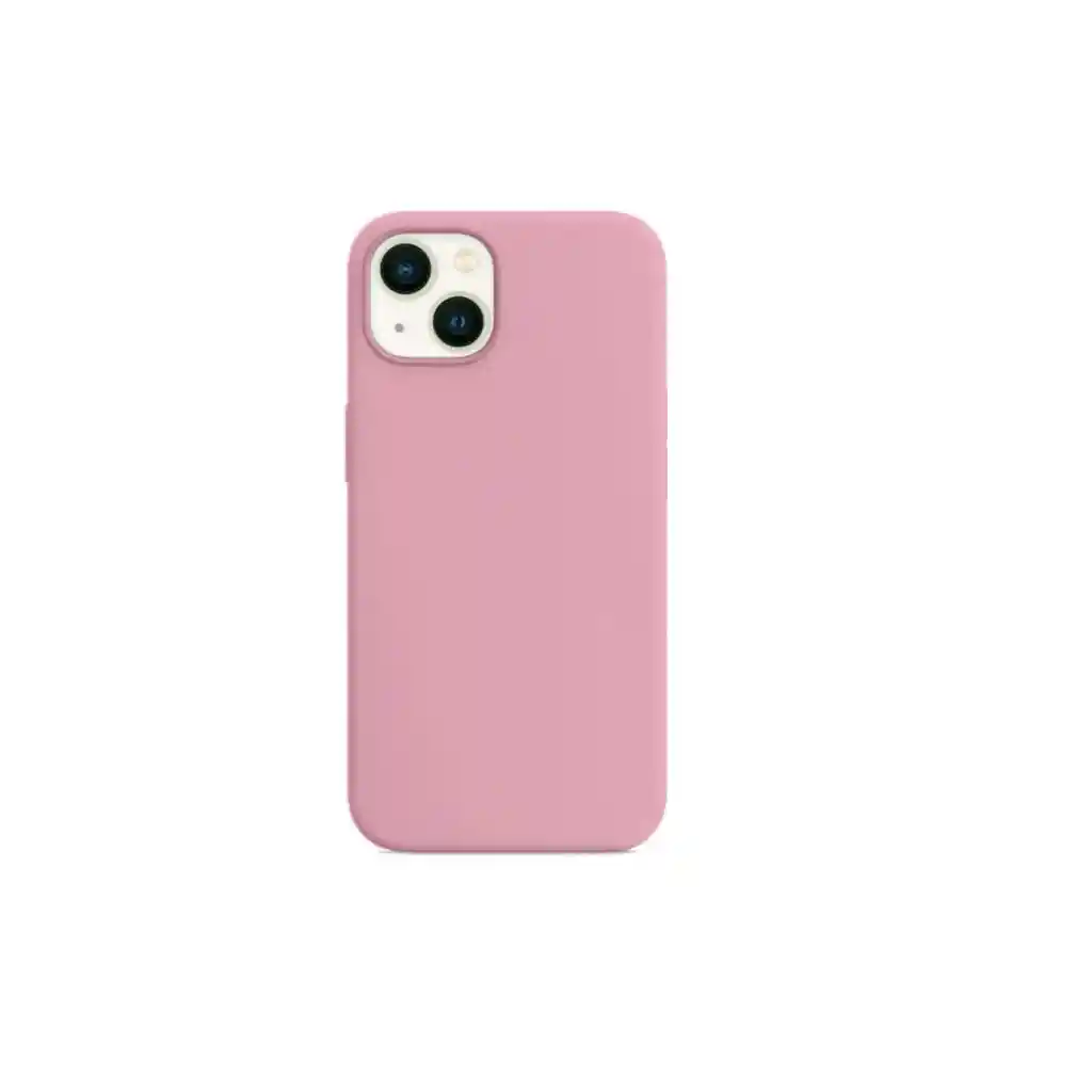 Estuche Forro Silicone Case Iphone 15 Rosado