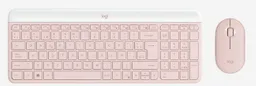 Logitech Mk470 Rosa Combo De Teclado Y Mouse