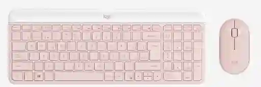 Logitech Mk470 Rosa Combo De Teclado Y Mouse