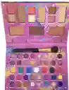 Paleta De Sombras Carnaval Con Iluminador Rubor Tonos Tierra Vivos Y Glitter