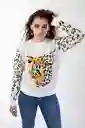 Sweater Leopardo Amarillo