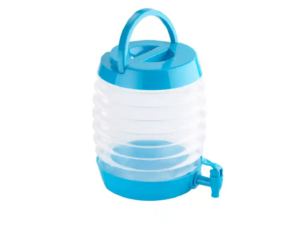 Garrafa Plegable, Disponible 3 Colores, Capacidad 5.5l